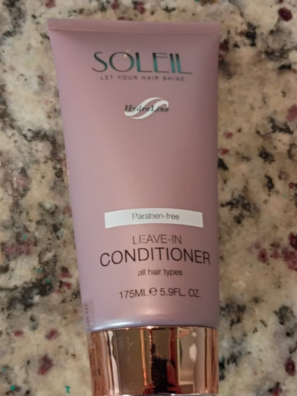 SOLEIL LEAVE-IN CONDITIONER-PARABEN-FREE-ALL HAIR TYPES-5.9 oz/175 ml-NEW SEALED